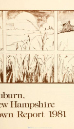 Annual reports of the Town of Auburn, New Hampshire 1981_cover