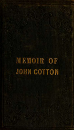 Memoir of John Cotton_cover