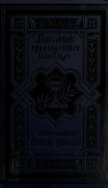 Christliche Sittenlehre in Vorlesungen (Wintersemester 1822-1823) v.1_cover