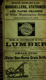 Indianapolis, Indiana city directory 1880_cover