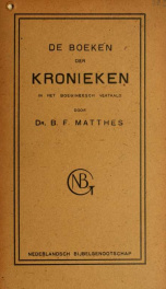 De Boeken der Kronieken in het Boegineesch_cover