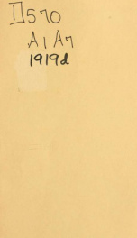 Report of the District of Columbia delegation of the proceedings at the First national convention of the American legion, November 10, 11 and 12, 1919_cover