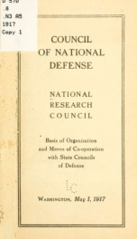 Council of national defense_cover