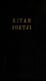 Kitab Soetji: hartosna sadajana kitab anoe kasebat Perdjangdjian Lawas sareng Perdjangdjian Anjar_cover