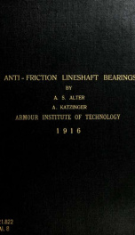 A study of anti-friction lineshaft bearings_cover