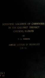 Scientific location of carhouses in the Calumet district, Chicago_cover