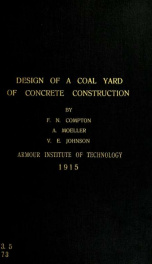 Design of a coal yard of concrete construction_cover