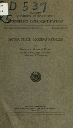 Motor truck logging methods_cover