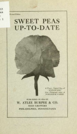 Sweet peas up-to-date, with a complete description of all known varieties, including novelties for 1914_cover