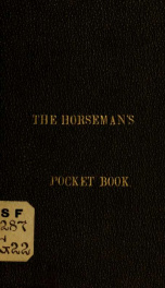 The horseman's pocket book: containing a complete guide to horsemanship_cover