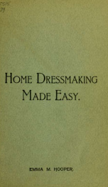 Home dressmaking made easy_cover