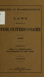 Laws relating to fish, oysters and game_cover