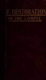 The restoration of the gospel_cover