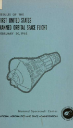 Results of the first U.S. manned orbital space flight, February 20, 1962_cover