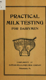 Practical milk testing for dairymen_cover