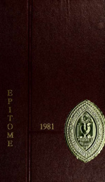 Epitome: Yearbook 1981 105_cover