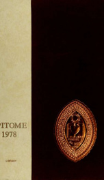 Epitome: Yearbook 1978 102_cover