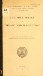 The milk supply of Chicago and Washington_cover