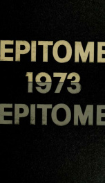 Epitome: Yearbook 1973 97_cover