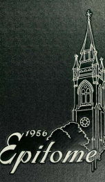 Epitome: Yearbook 1956 80_cover