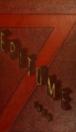 Epitome: Yearbook 1954 78_cover