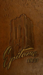 Epitome: Yearbook 1953 77_cover