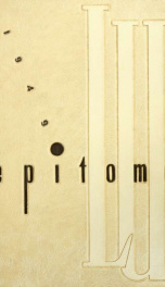 Epitome: Yearbook 1949 73_cover