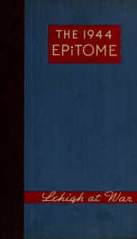 Epitome: Yearbook 1944 68_cover