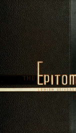 Epitome: Yearbook 1937 61_cover