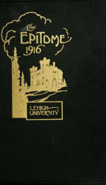 Epitome: Yearbook 1916 40_cover