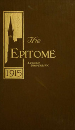 Epitome: Yearbook 1915 39_cover