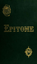 Epitome: Yearbook 1912 36_cover