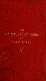 The miniature fruit garden;_cover
