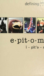 Epitome: Yearbook 2005 129_cover