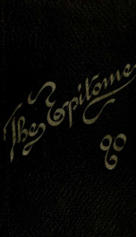 Epitome: Yearbook 1890 14_cover