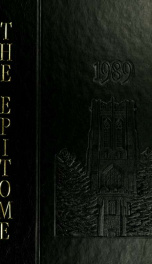 Epitome: Yearbook 1989 113_cover