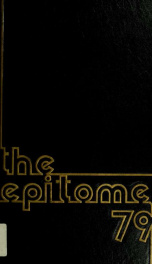 Epitome: Yearbook 1979 103_cover