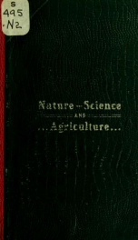 A normal course in nature-science and agriculture .._cover