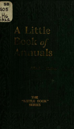 A little book of annuals_cover