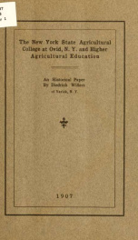 The New York state agricultural college_cover