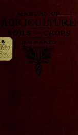 Manual of agriculture for secondary schools; studies in soils and crop production_cover