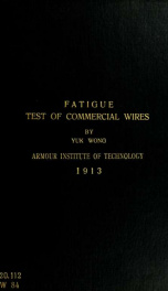 Fatigue test of commercial wires_cover