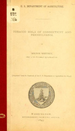 Tobacco soils Connecticut and Pennsylvania_cover