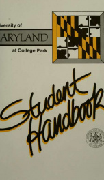 Student Handbook 1989/1990_cover
