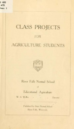 Class projects for agriculture students_cover