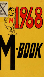 The "M" book of the University of Maryland 1968/1969_cover