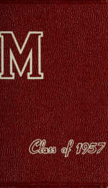 The "M" book of the University of Maryland 1953/1954_cover