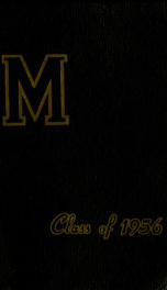 The "M" book of the University of Maryland 1952/1953_cover