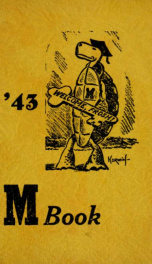 The "M" book of the University of Maryland 1943/1944_cover