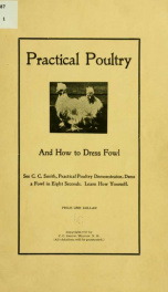 Practical poultry, and how to dress fowl .._cover